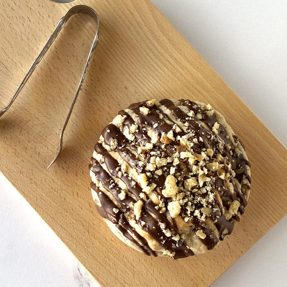 Chocolate Chip Walnut Stuffed Cookies