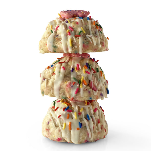 Circus Animal Sprinkle Stuffed Cookies