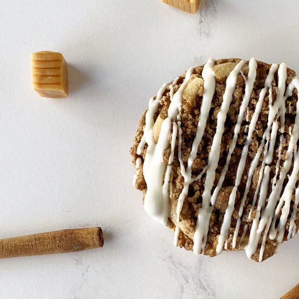 Coffee Cake Stuffed Cookies