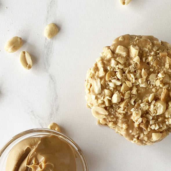 Crunchy Munchy PB & J Stuffed Cookies