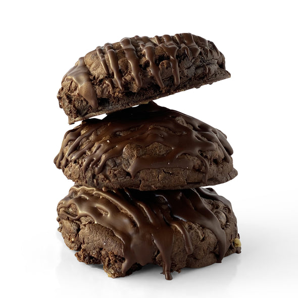 Draught Double Dark Chocolate Stuffed Cookie