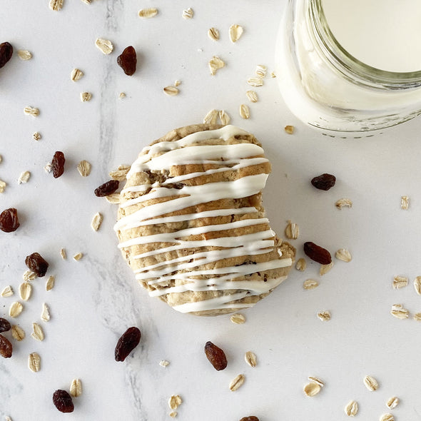 Oatmeal Raisin Stuffed Cookies