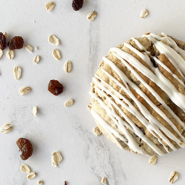 Oatmeal Raisin Stuffed Cookies