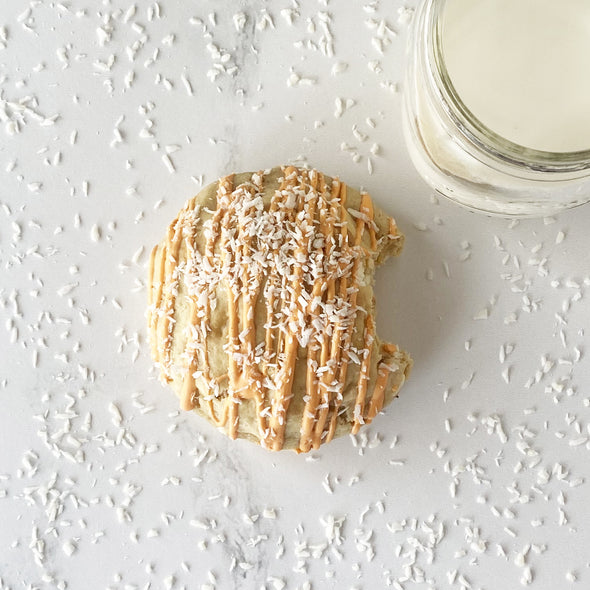 Passion Fruit Coconut Stuffed Cookie