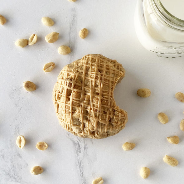 Peanut Butter Chip Stuffed Cookies