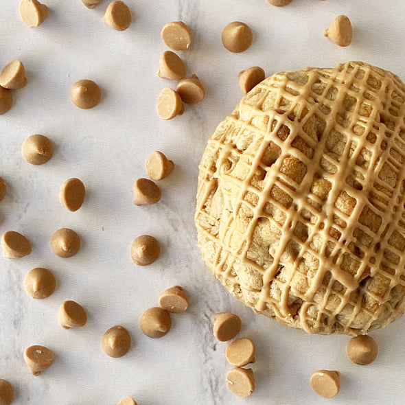 Peanut Butter Chip Stuffed Cookies